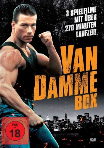 Van damme box filme - box, (dvd)