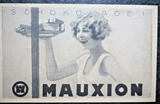 Mauxion Schokolade , Alte Reklame , 1926 , (A22)