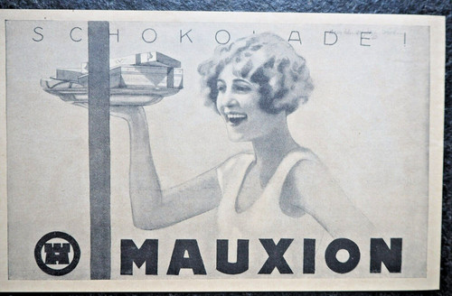 Mauxion schokolade alte - ,,