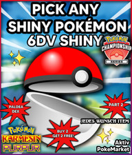 Pick any shiny pokémon - any,