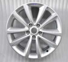 1x Alufelge 18 Zoll 8.0" 5x115 46ET Glanz Grau 13259251 Opel Astra J Zafira C