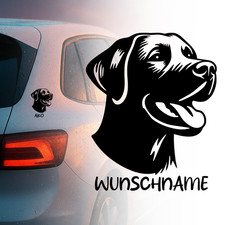 Labrador Hund Auto Aufkleber