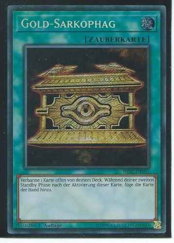 Yugioh gold sarkophag - yugioh,