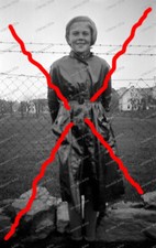 Negativ-Grimstad-Agder-Norwegen-214. Inf.Div.-Bevölkerung-Mädchen-Girl-2.WK-49