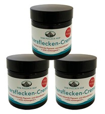3x 50ml Altersflecken-Creme vom Pullach Hof, Creme Salbe gegen Altersflecken