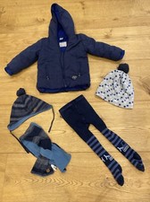 Set Winterjacke Baby Junge Größe 92 Mütze Schal Winter s.Oliver Sterntaler C&A 