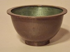 handgearbeitete  Kupferschale