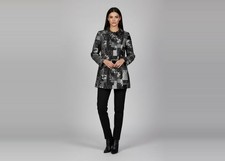 ETRO Mantel Damen Gr 38 Wolle