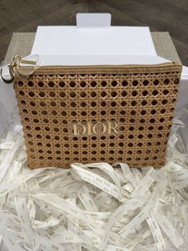 Dior raffia tasche etui - dior, tasche/
