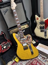 E Gitarre Jazzmaster Jaguar Style Dimarzio Semihollow Relic Nitro Shortscale