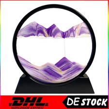 Moving Sands Bild 3DSand Art Sanduhr Dynamische Sandlandschaften Art Büros Dekor