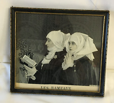 altes Seidenbild Industrialisierung Elisabeth Sonrel H/B17x19cm gebraucht /164.4