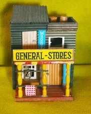 Western  Fort Haus Town DDR General Stores Magazin Indianer Cowboys Holz