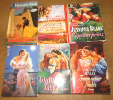 Historische Liebesromane, Frauenromane Taschenbücher 6 Ausgaben wie Abb. - bk654