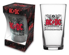 ACDC Bierglas  Black Ice klar
