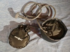 Campingdusche Solardusche Gartendusche mit Fußpumpe, 11 L. Wie Neu!