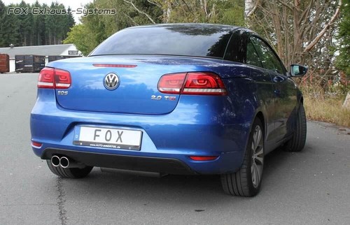 Sportauspuff eos facelift - , vw