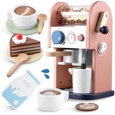 Kaffeemaschine Kinder Holz mit