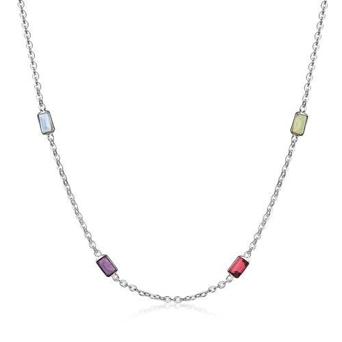 Materia edelstein collier 925 - edelstein,