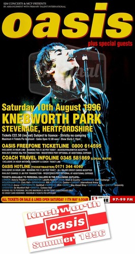 Oasis poster original - poster,