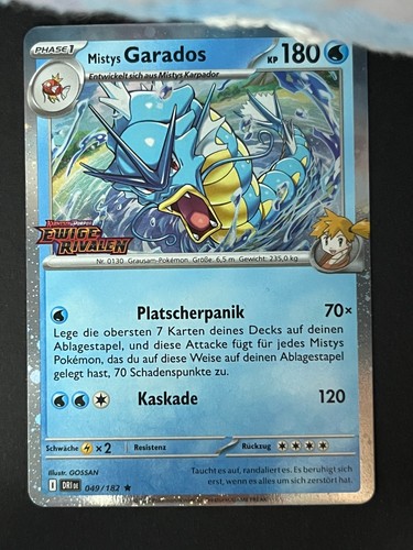 Misty garados prerelease - misty's,