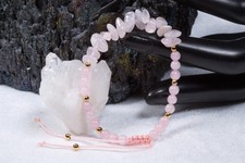 Edelstein Armband Rosenquarz |