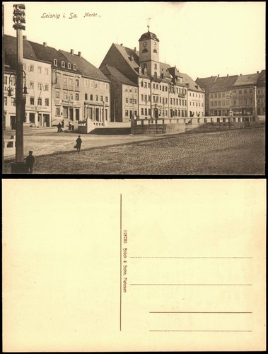 Ansichtskarte leisnig - ansichtskarte,