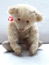 kleiner  alter EDUCA Teddy Bär antik aus den 20er Jahren, hellblond, 28 cm