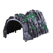 Simulation Modell Eisenbahn Kunststoff Felsen Tunnel Höhle Bahnsteig Dekoration