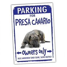 Presa Canario Dogo Parking