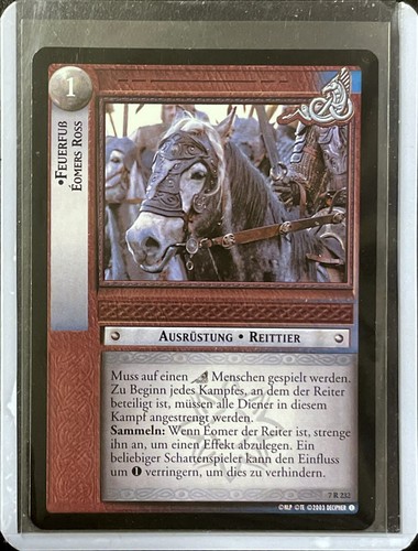 Lotr tcg firefoot eomer s - firefoot,
