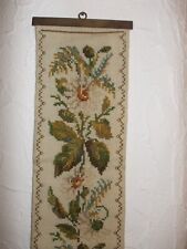 Läufer zum Hängen hardanger handarbeit aus den 60/70ern mit Messing befestigung