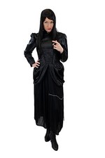 Kostüm Damenkostüm Kleid 80er New Wave Gothic Lolita Barock Hexe Vampirin L002