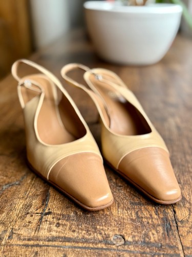 Lodi slingback pumps beige - lodi,