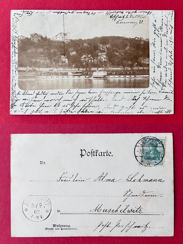 Foto dresden loschwitz 1902 - foto,