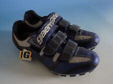 A023-017: Gaerne Radschuhe MTB oldschool blau schwarz für Klickpedale Gr. 42