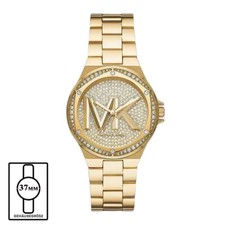 Damen Armbanduhr LENNOX MK7229 Quarzuhr 37mm Goldfarbenes