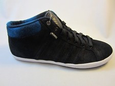 K-Swiss Hof IV Damen Sneaker HI Wildleder Schwarz