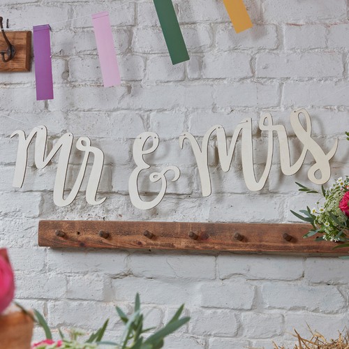 Girlande holz mrs - 'mr, candy