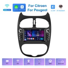 CarPlay 7" Für PEUGEOT 206 206CC 206SW 2000-2008 Android 15 Autoradio 4+64GB