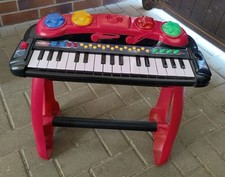 Simba Keyboard - Kinderkeyboard elektronisch mit Batterie , Volle Funktion 