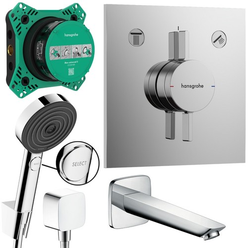 Hansgrohe unterputz wannen - unterputz,