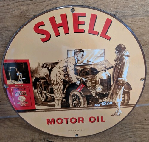 Shell motor oil - motor, tankstelle