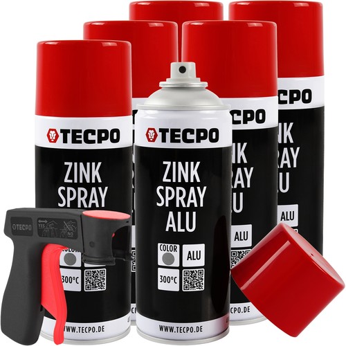 Tecpo zink spray alu hell - alu,