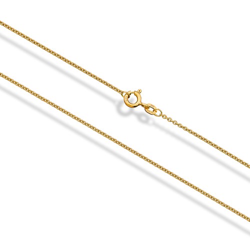 Ankerkette rund 585 - , gelbgold