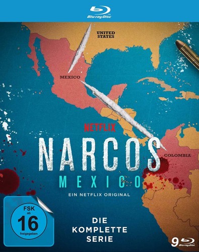 Blu ray box narcos - 9, mexico