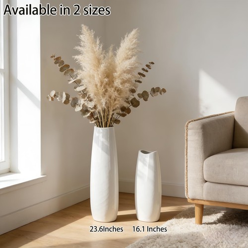 Bodenvase keramik weiß - bodenvase, cm