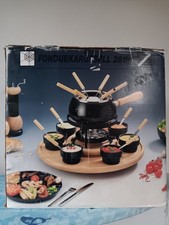 Fondue-Karussell Set: Topf mit