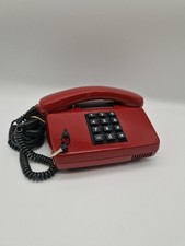 Post Telefon Tel 881 GbAnz-2 Tastentelefon Rot Haustelefon  Bildschirm Schlüssel