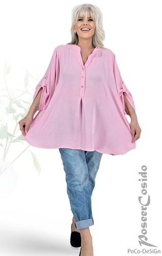 Lagenlook tunika bluse - lagenlook,